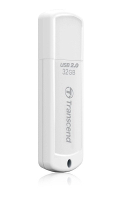 Флаш памет 32GB Transcend JetFlash 370, Бяла - TS32GJF370 gallery image 3