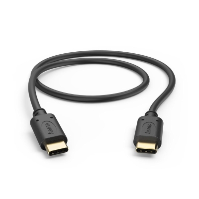 Кабел Hama USB Type-C към USB Type-C, Черен - Hama-201706 gallery image 1