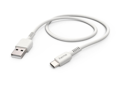 Кабел Hama Eco USB Type-А към USB Type-C, Бял - Hama-187281 gallery image 3