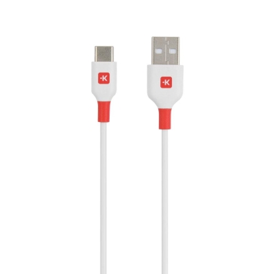 Кабел SKROSS USB Type-А към USB Type-C, Бял - SKCA0003A-C200CN gallery image 1