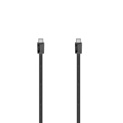 Кабел Hama USB Type-C към USB Type-C, Черен - Hama-200629