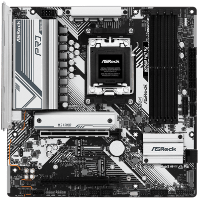 Дънна платка ASRock B650M Pro RS, mATX, AM5, DDR5 - B650M PRO RS gallery image 2