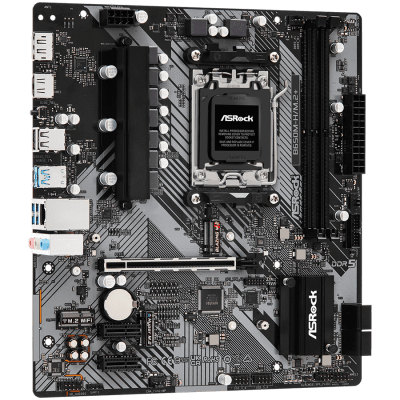 Дънна платка ASRock B650M-H/M.2+, mATX, AM5, DDR5 - B650M-H/M.2 PLUS gallery image 2