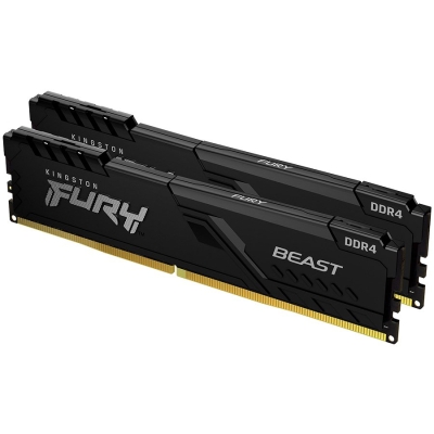 Памет 2x16GB DDR4 3200 Kingston FURY Beast - KF432C16BB1K2/32