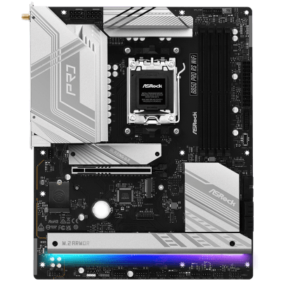 Дънна платка ASRock B850 Pro RS WiFi, ATX, AM5, DDR5 - B850 PRO RS WIFI gallery image 2