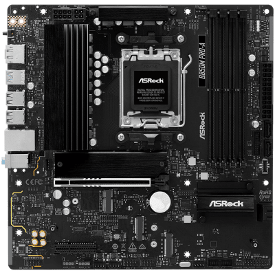 Дънна платка ASRock B850M Pro-A, mATX, AM5, DDR5 - B850M PRO-A gallery image 2