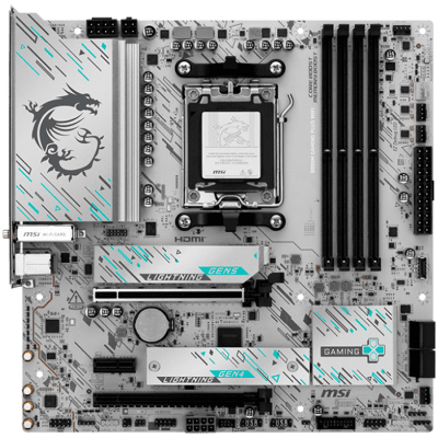 Дънна платка MSI B850M GAMING PLUS WIFI, mATX, AM5, DDR5 - B850M_GAMING_PLUS_WIFI gallery image 2