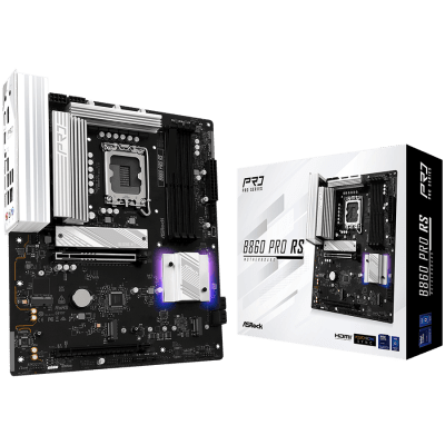 Дънна платка ASRock B860 Pro RS, ATX, LGA1851, DDR5 - B860 PRO RS gallery image 1
