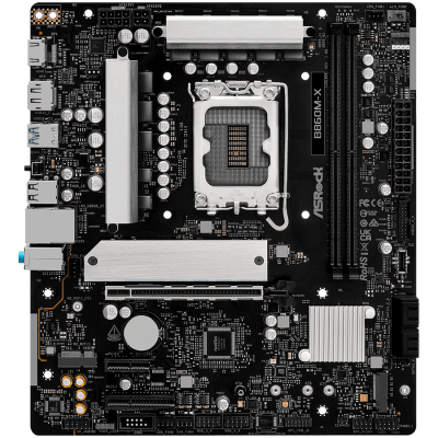 Дънна платка ASRock B860M-X, mATX, LGA1851, DDR5 - B860M-X gallery image 2