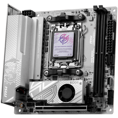 Дънна платка MSI MPG B850I EDGE TI WIFI, mITX, AM5, DDR5 - MPG_B850I_EDGE_TI_WIFI gallery image 2