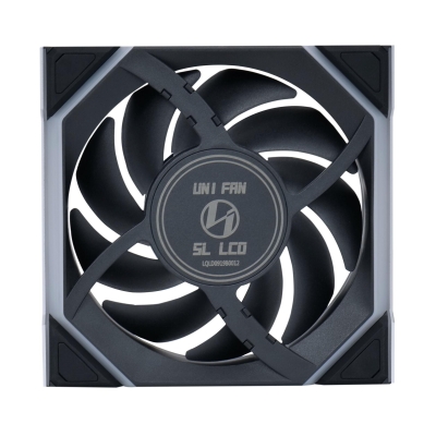 Вентилатор Lian Li UNI FAN SL Wireless LCD Reverse Blade, Черен - G99.12RSLLCD1W1B.00 gallery image 5