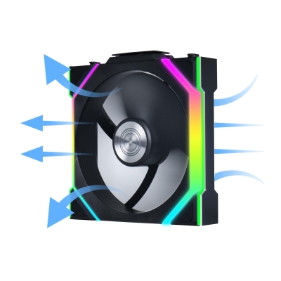 Комплект вентилатори Lian Li UNI FAN SL Wireless с контролер - G99.12RSL1W3B.00 gallery image 3