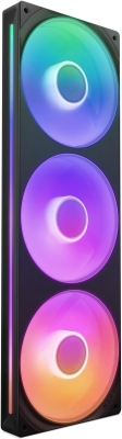 Комплект вентилатори NZXT F360 Black RGB Core - RF-U36HF-B1 gallery image 1