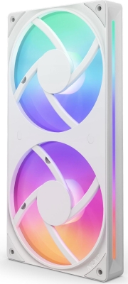 Комплект вентилатори NZXT F240 White RGB Core - RF-U24HF-W1 gallery image 2