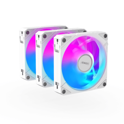 Комплект вентилатори GIGABYTE AORUS EZ CHAIN 120 ICE - GP-ECFAN1203 ICE gallery image 2