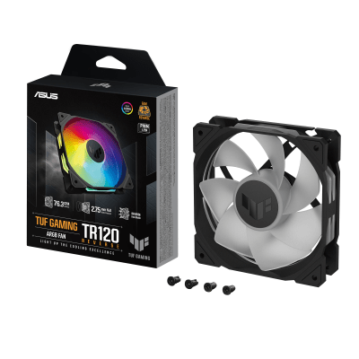 Вентилатор ASUS TUF GAMING TR120 ARGB, Черен - 90DA00D0-B09000 gallery image 8
