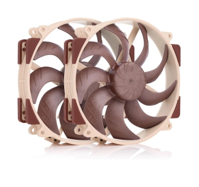 Комплект вентилатори Noctua NF-A14x25r G2 PWM Sx2-PP - NF-A14x25r-G2-PWM-Sx2-PP gallery image 1