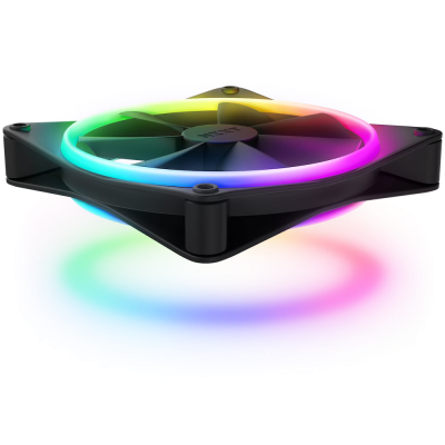 Комплект вентилатори NZXT F140 RGB с контролер - RF-D14DF-B1 gallery image 2