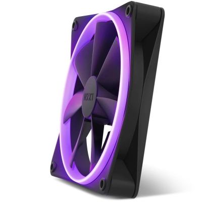 Вентилатор NZXT F140 RGB, Черен - RF-R14SF-B1 gallery image 3