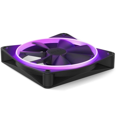 Вентилатор NZXT F140 RGB, Черен - RF-R14SF-B1 gallery image 4