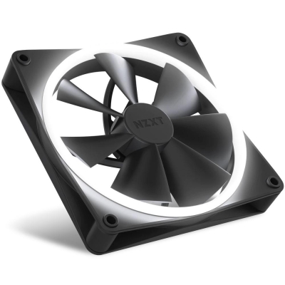 Вентилатор NZXT F140 RGB, Черен - RF-R14SF-B1 gallery image 5