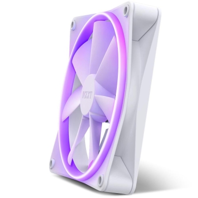 Вентилатор NZXT F140 RGB, Бял - RF-R14SF-W1 gallery image 3