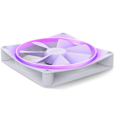 Вентилатор NZXT F140 RGB, Бял - RF-R14SF-W1 gallery image 4