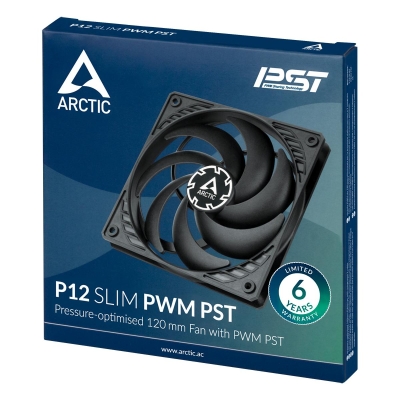 Вентилатор ARCTIC P12 SLIM PWM PST - ACFAN00187A gallery image 4