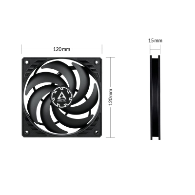 Вентилатор ARCTIC P12 SLIM PWM PST - ACFAN00187A gallery image 6
