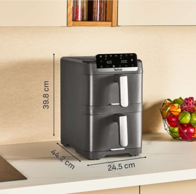 Уред за здравословно готвене Tefal Crispy Stack Easy Fry - EY7568E0 gallery image 3