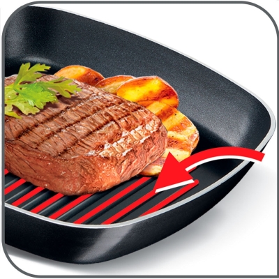 Грил тиган Tefal Simply Clean, 26 cm - B5694053 gallery image 4