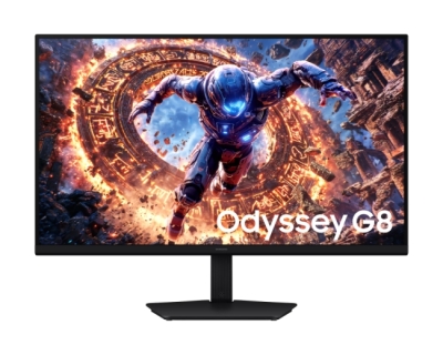 Монитор Samsung Odyssey G8 LS32HG802SU, 32", 6K (6144 x 3456), IPS, 165 Hz, 1 ms, Черен - LS32HG802ESXEN gallery image 2
