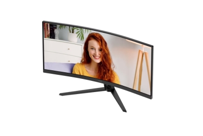 Монитор AOC CU34B3E, 34", UWQHD (3440 x 1440), VA, 120 Hz, 1 ms, Черен - CU34B3E gallery image 4