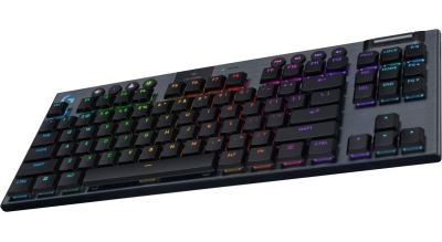 Безжична геймърска клавиатура Logitech G915 X LIGHTSPEED TKL, Черна - 920-012747 gallery image 3