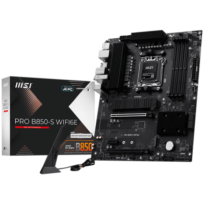 Дънна платка MSI PRO B850-S WIFI6E, ATX, AM5, DDR5 - PRO_B850-S_WIFI6E gallery image 1