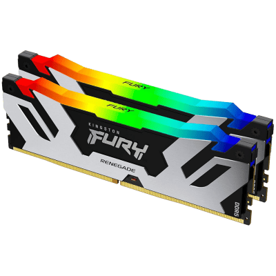 Памет 2x32GB DDR5 6400 Kingston FURY Renegade RGB - KF564C32RSAK2-64