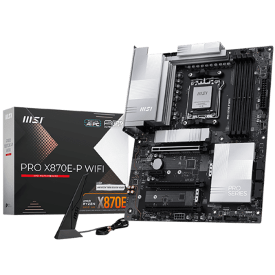Дънна платка MSI PRO X870E-P WIFI, ATX, AM5, DDR5 - PRO_X870E-P_WIFI gallery image 1