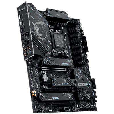 Дънна платка MSI X870E GAMING PLUS WIFI, ATX, AM5, DDR5 - X870E_GAMING_PLUS_WIFI gallery image 1
