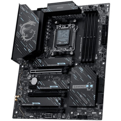 Дънна платка MSI X870E GAMING PLUS WIFI, ATX, AM5, DDR5 - X870E_GAMING_PLUS_WIFI gallery image 3