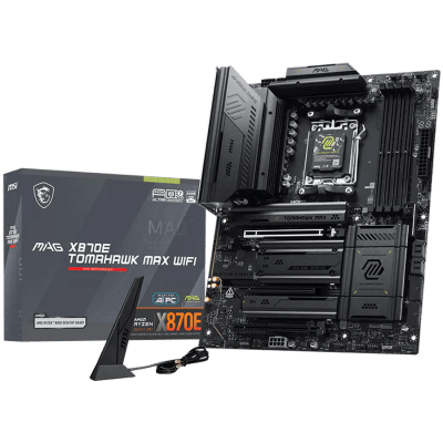Дънна платка MSI MAG X870E TOMAHAWK MAX WIFI, ATX, AM5, DDR5 - MAG_X870E_TOMAHAWK_MAX_WIFI gallery image 1