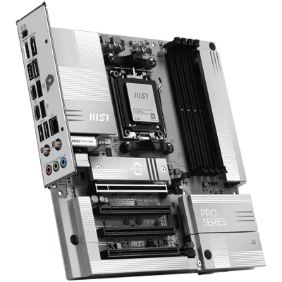 Дънна платка MSI PRO B850M-A WIFI PZ, mATX, AM5, DDR5 - PRO_B850M-A_WIFI_PZ gallery image 2