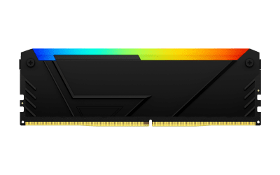 Памет 8GB DDR4 Kingston FURY Beast RGB - KF436C17BB2A/8 gallery image 2