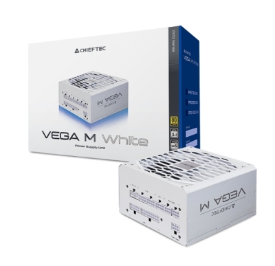 Захранване 850 W Chieftec Vega, Бяло - PPG-850-CW gallery image 1