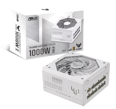 Захранване 1000 W Asus TUF Gaming, Бяло - 90YE00S5-B0NA00 gallery image 1