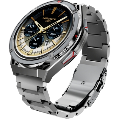 Смарт часовник HiFuture Active, 54 mm, Сребрист - 6972576182012 gallery image 2
