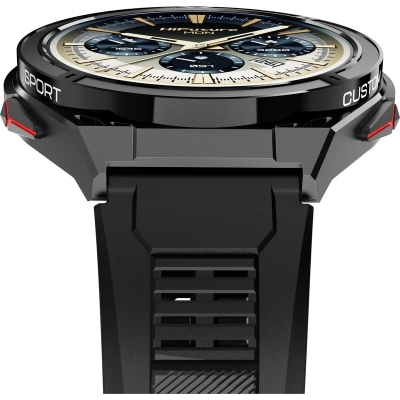 Смарт часовник HiFuture Active, 54 mm, Черен/Червен - 6972576181992 gallery image 4
