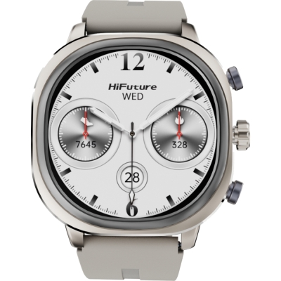 Смарт часовник HiFuture AIX Lite, 46 mm, Бежов - 6972576181909 gallery image 1