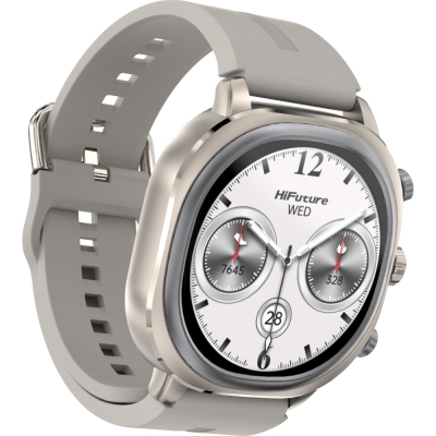 Смарт часовник HiFuture AIX Lite, 46 mm, Бежов - 6972576181909 gallery image 4