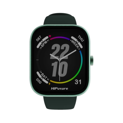 Смарт часовник HiFuture Lume Pro, 44 mm, Тъмнозелен - 6972576182425 gallery image 1