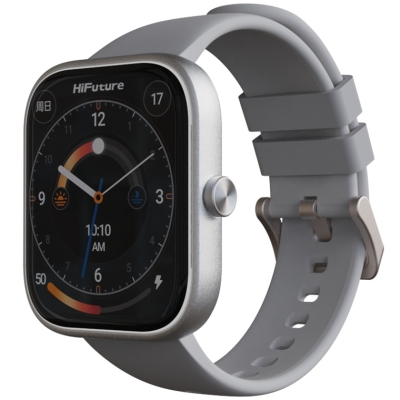 Смарт часовник HiFuture Lume, Сребрист/Сив - 6972576182319 gallery image 2